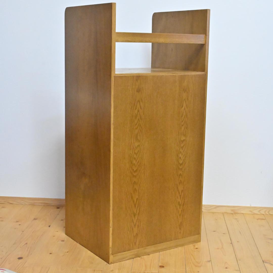 【無垢板レンジ台】天然木・収納棚・サイドキャビネット・手作り高級(静岡受取OK)