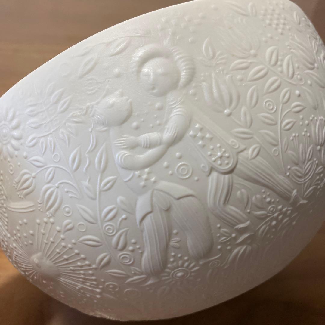 C 魔笛　ボウル　20㎝　サラダ　ホワイト　ローゼンタール　器　ビョルン