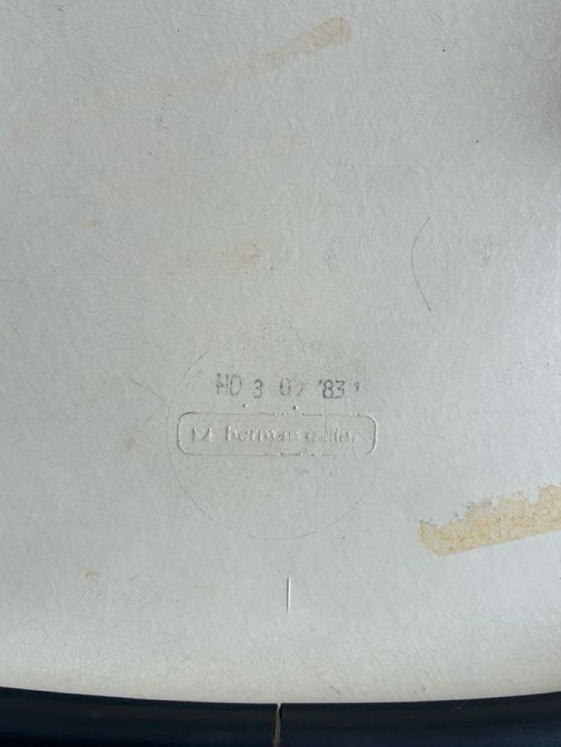 ヴィンテージ 1980年前期 イームズ ハーマンミラー シェルチェア 布張り