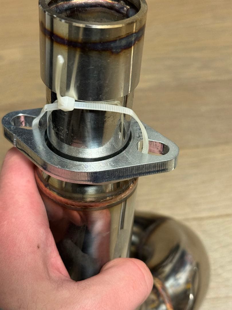 スティード400用マフラーフルエキ ハーレー風