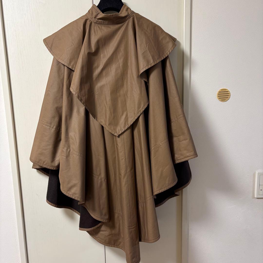ポンチョ　ラムファー　ライナー取り外し可能　2way Lサイズ相当
