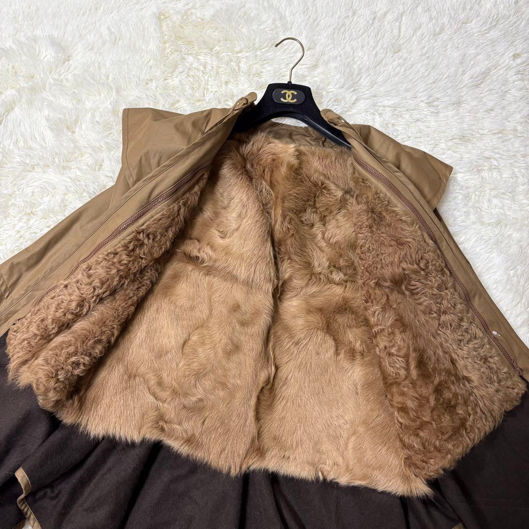 ポンチョ　ラムファー　ライナー取り外し可能　2way Lサイズ相当