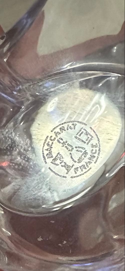 バカラ　クリスタル　天使