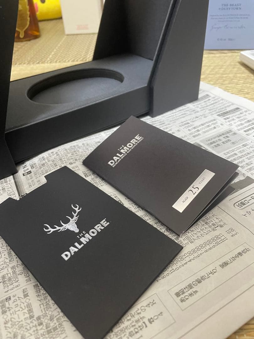 ！！特価！！ダルモア 25年 箱付き※ウィスキー引退