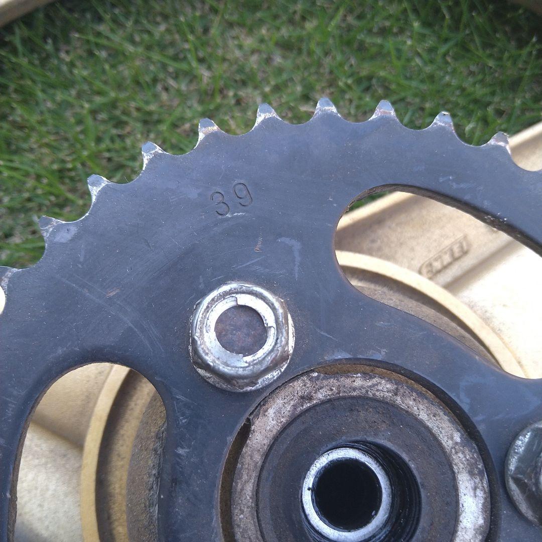 ns50f　純正　FRホイール　チューブレス化