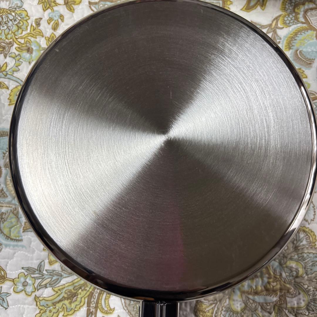 新品未使用■アムウェイ　amway　中フライパン　ステンレス■