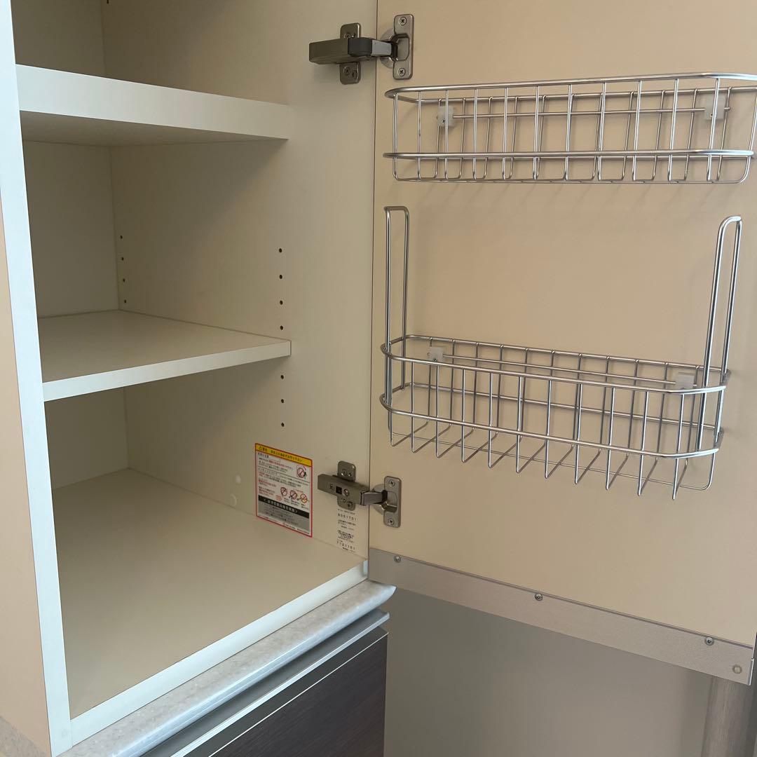 パモウナ キッチン収納 幅約40cm 大容量