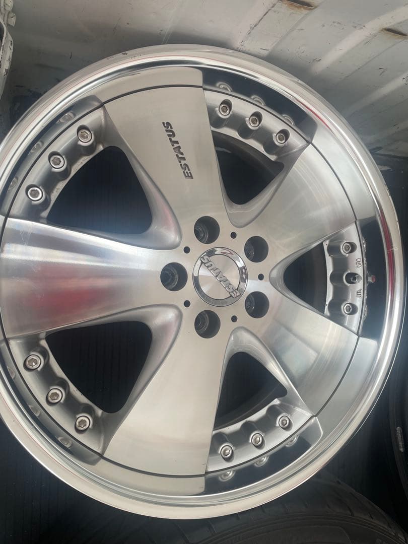 イ*マ様 エステイタス 廃盤 絶版 4本セット ESTATUS 19inch