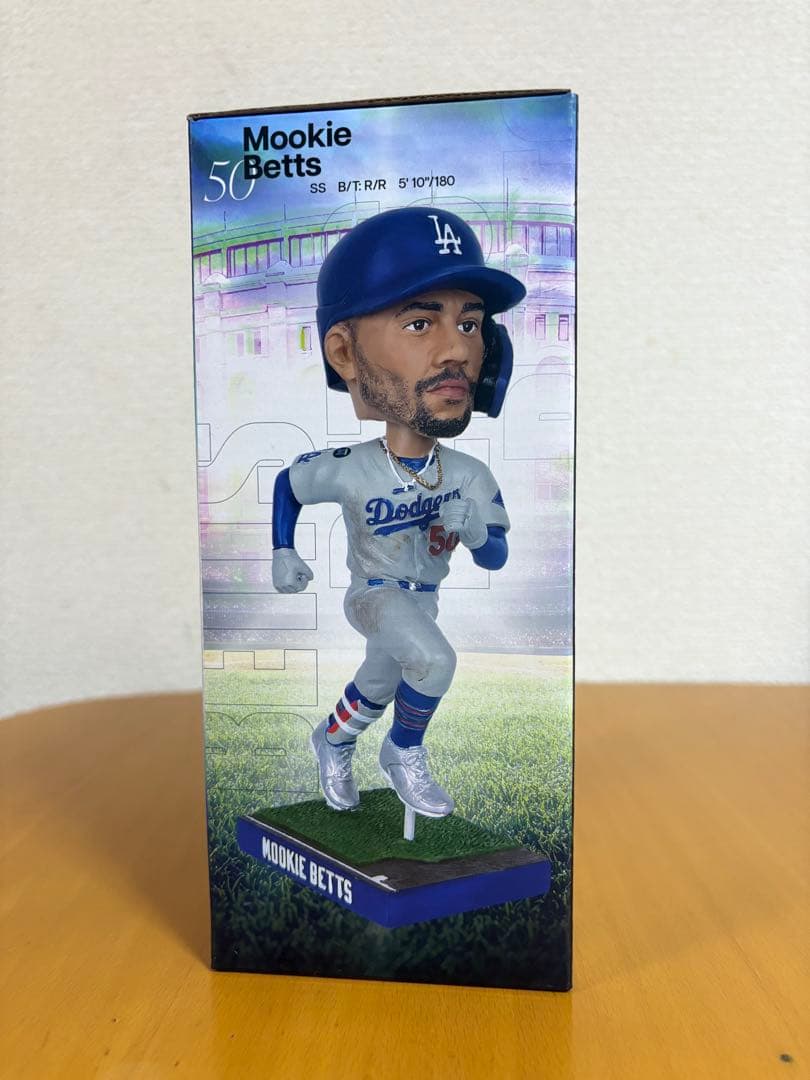 あ*き様 ムーキー・ベッツ ボブルヘッド フィギュア　5/13現地非売品　ドジャ