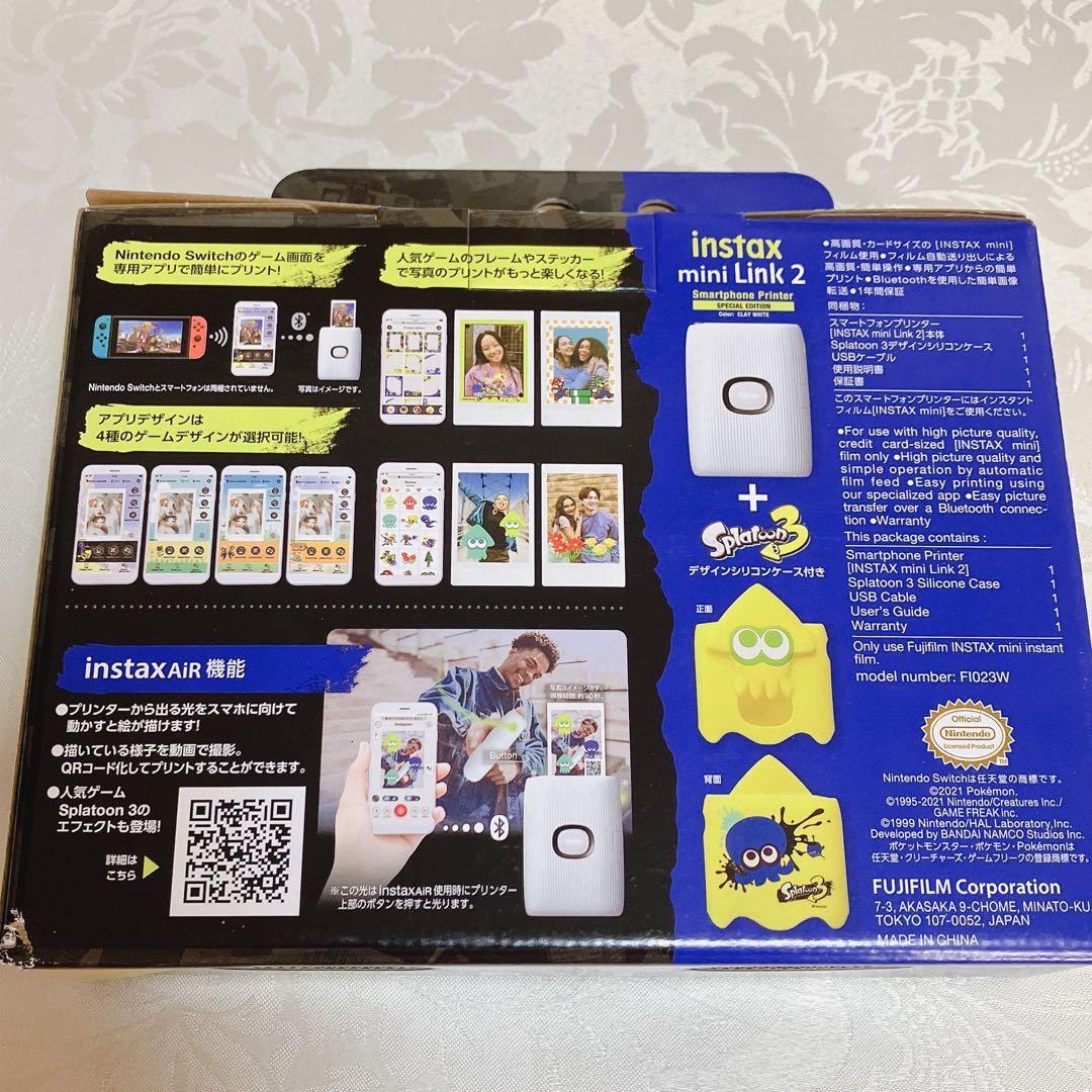 【現在廃盤・新品】instax mini Link 2 Splatoon3