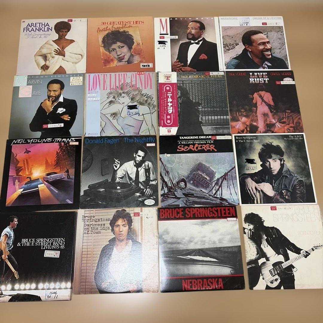 お得　LP レコード　50枚セット　洋楽　見本盤　ロック　R&B ソウル
