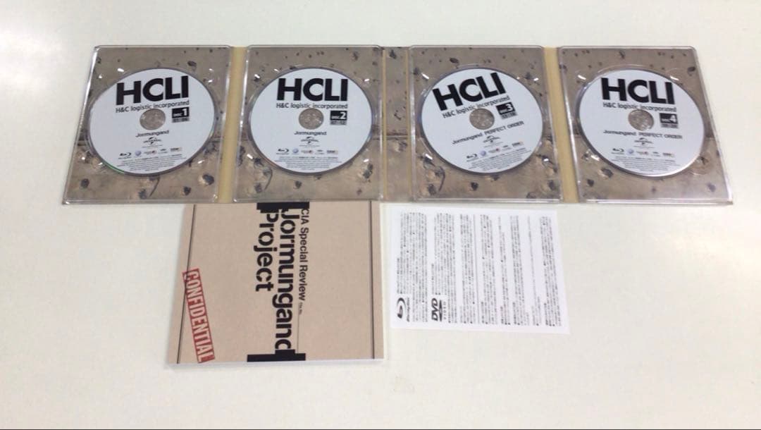 Blu-ray ヨルムンガンド COMPLETE BOX 【動作確認済み】