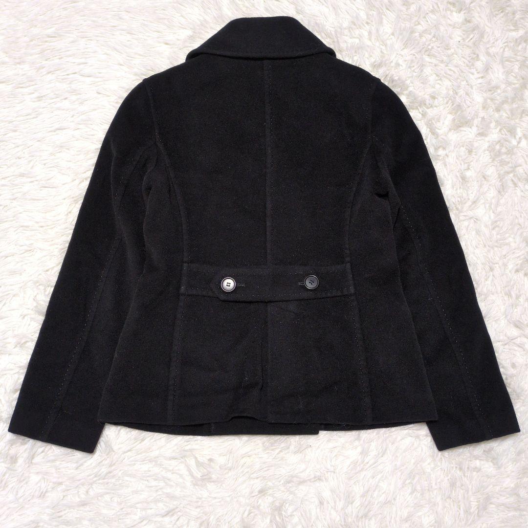 ポールスミス　ピーコート　アンゴラ　大きいサイズ　XL　黒