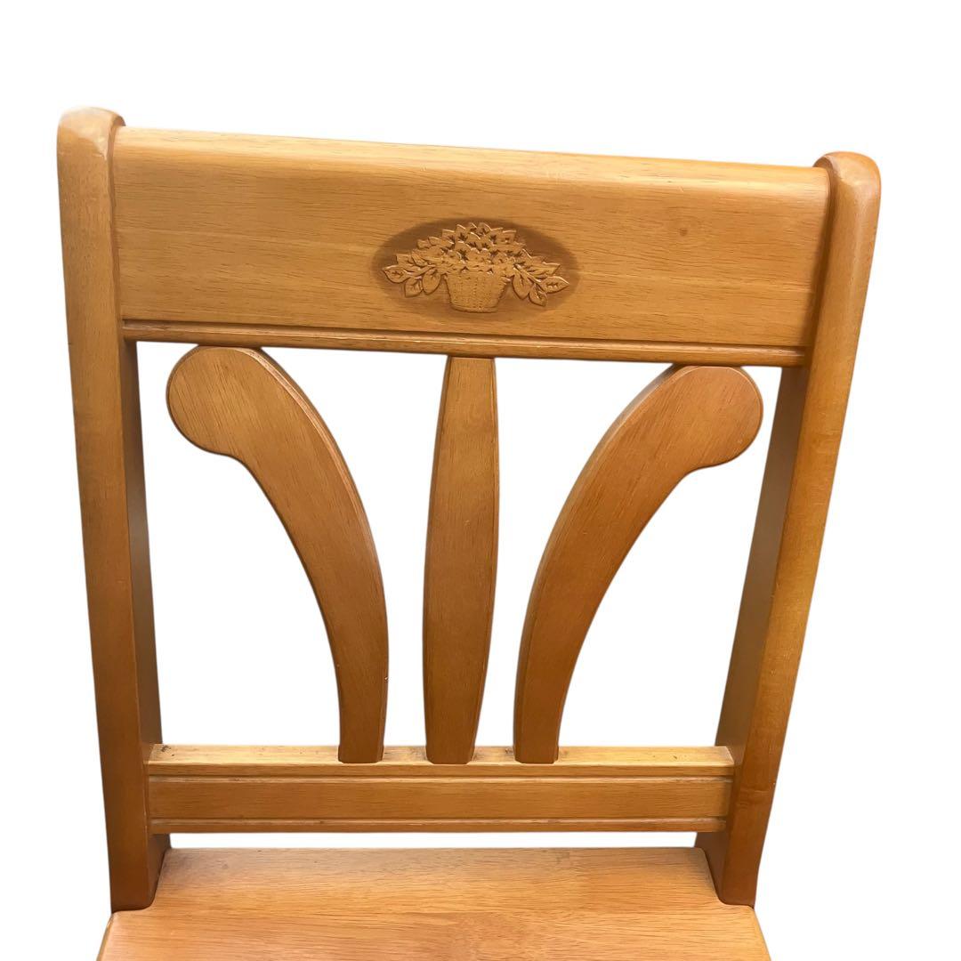 【レア品】karimoku カリモク ダイニングチェア　カントリー調　2脚