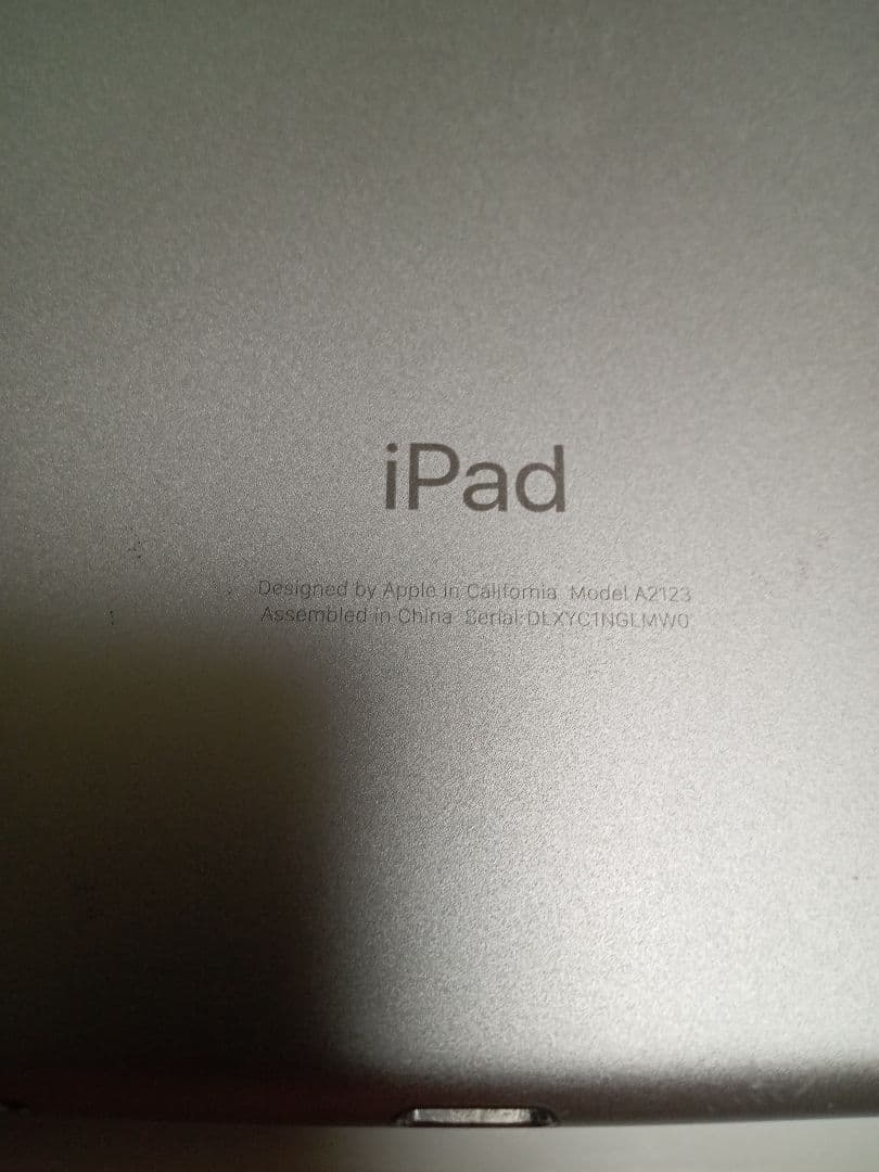 iPad Air 第3世代 64GB シルバー 本体 充電ケーブル付き