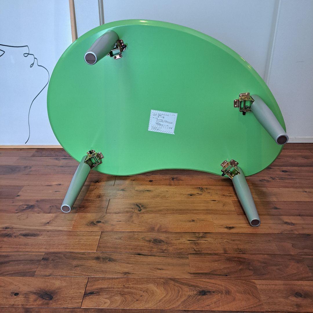 90s ポストモダン　フォールディングテーブル　レトロポップ　スペースエイジ