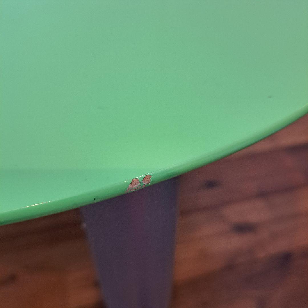 90s ポストモダン　フォールディングテーブル　レトロポップ　スペースエイジ