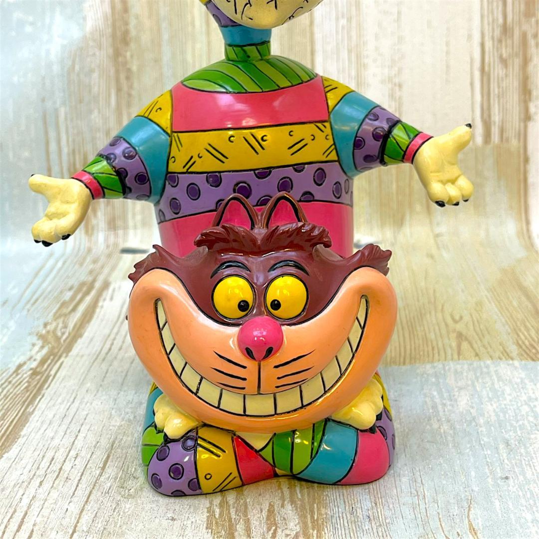 ふしぎの国のアリス Allice チェシャ猫 エネスコ BRITTO フィギュア