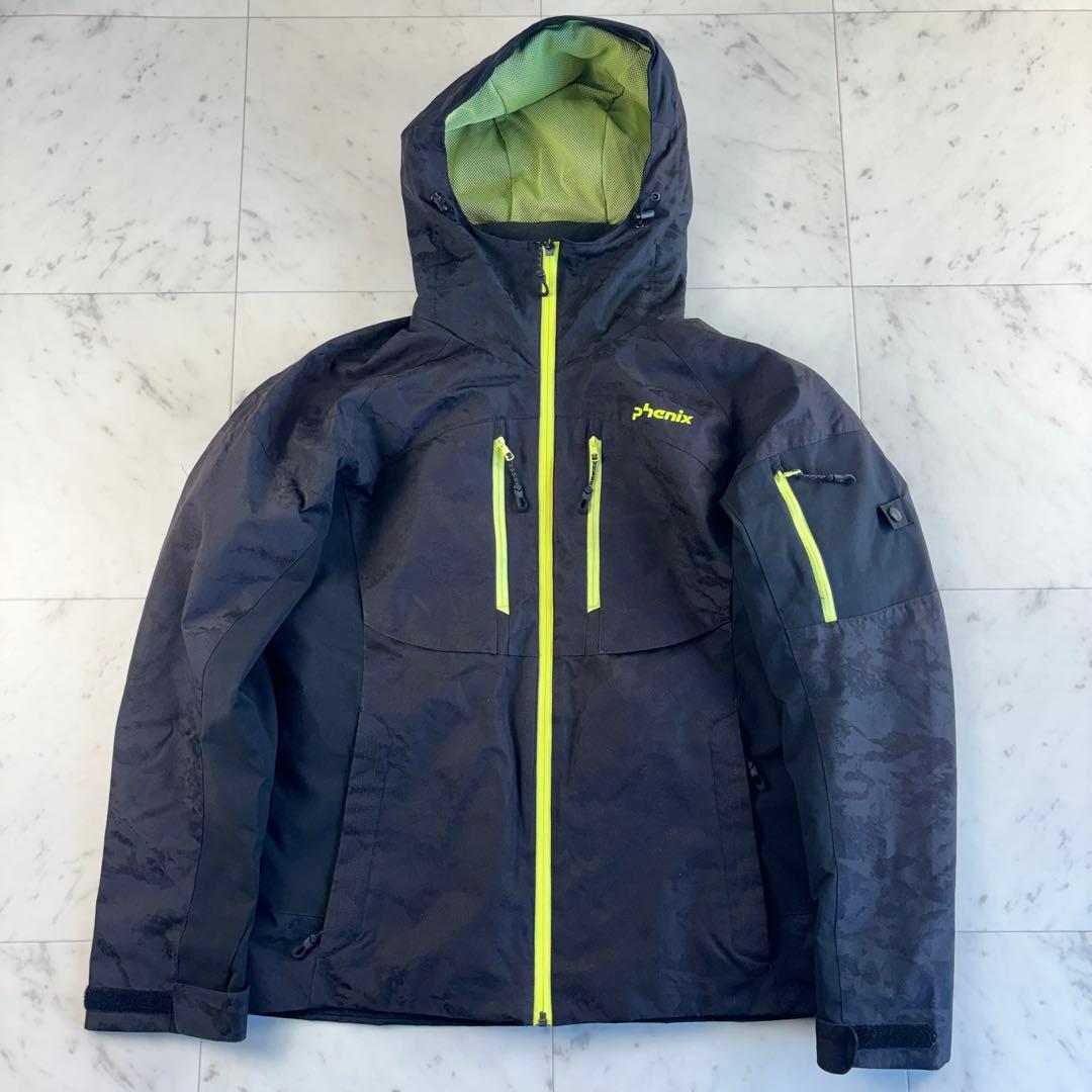 フェニックス スキーウェア スノーマーブル 上下セット カモフラ柄 Mサイズ