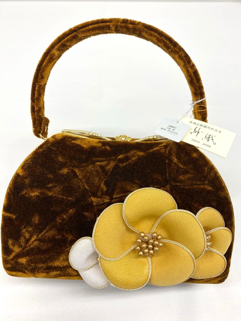 沙織 草履バッグセット Lサイズ スエード 振袖 袴向き 新品未使用品