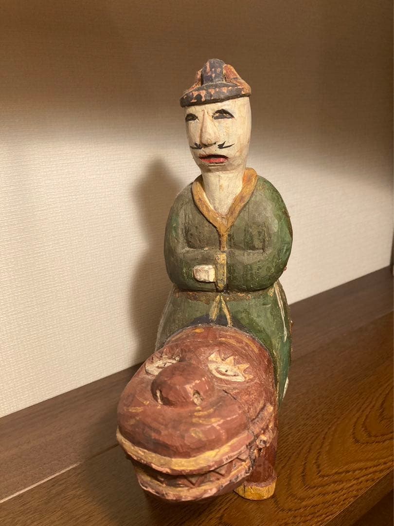 李朝  木偶(もぐ)