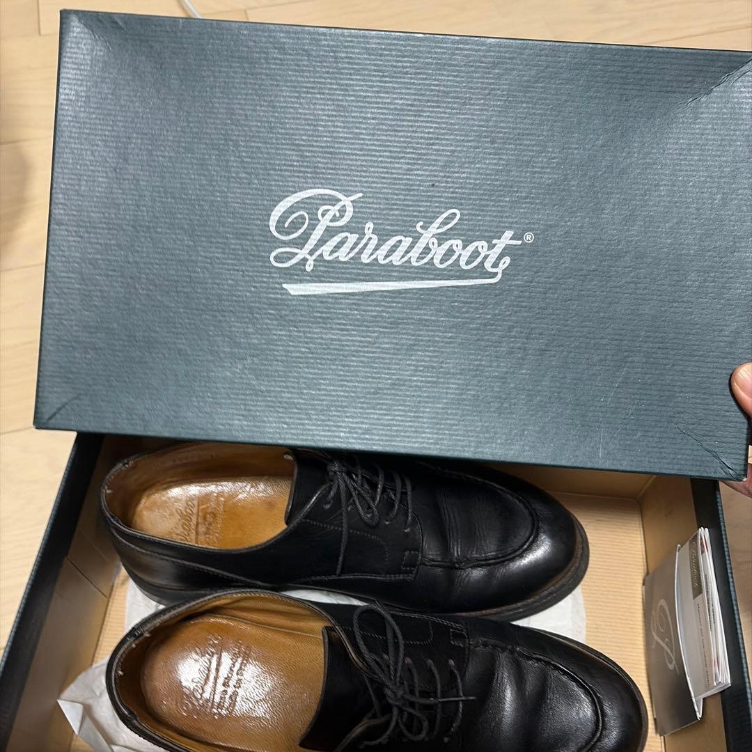 パラブーツ　シャンボード　6 1/2 黒