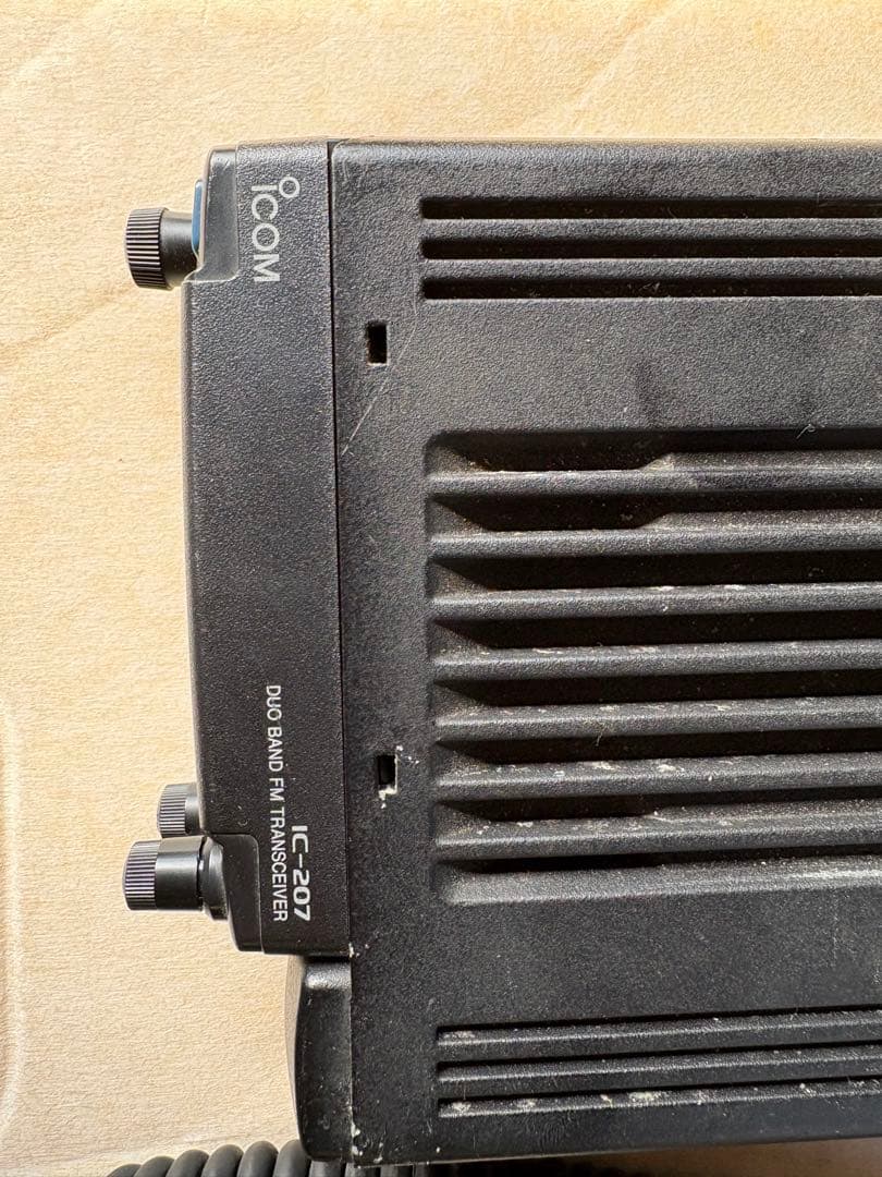 ICOM IC-207 デュアルバンドFMトランスミッター 無線機
