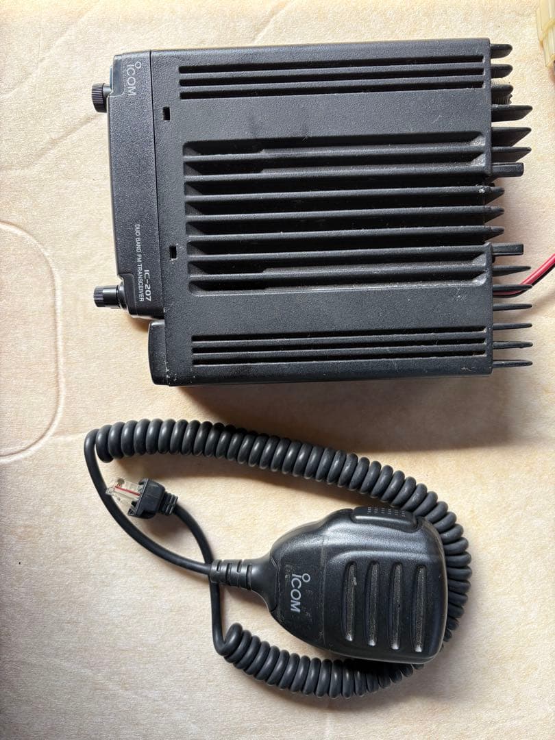 ICOM IC-207 デュアルバンドFMトランスミッター 無線機