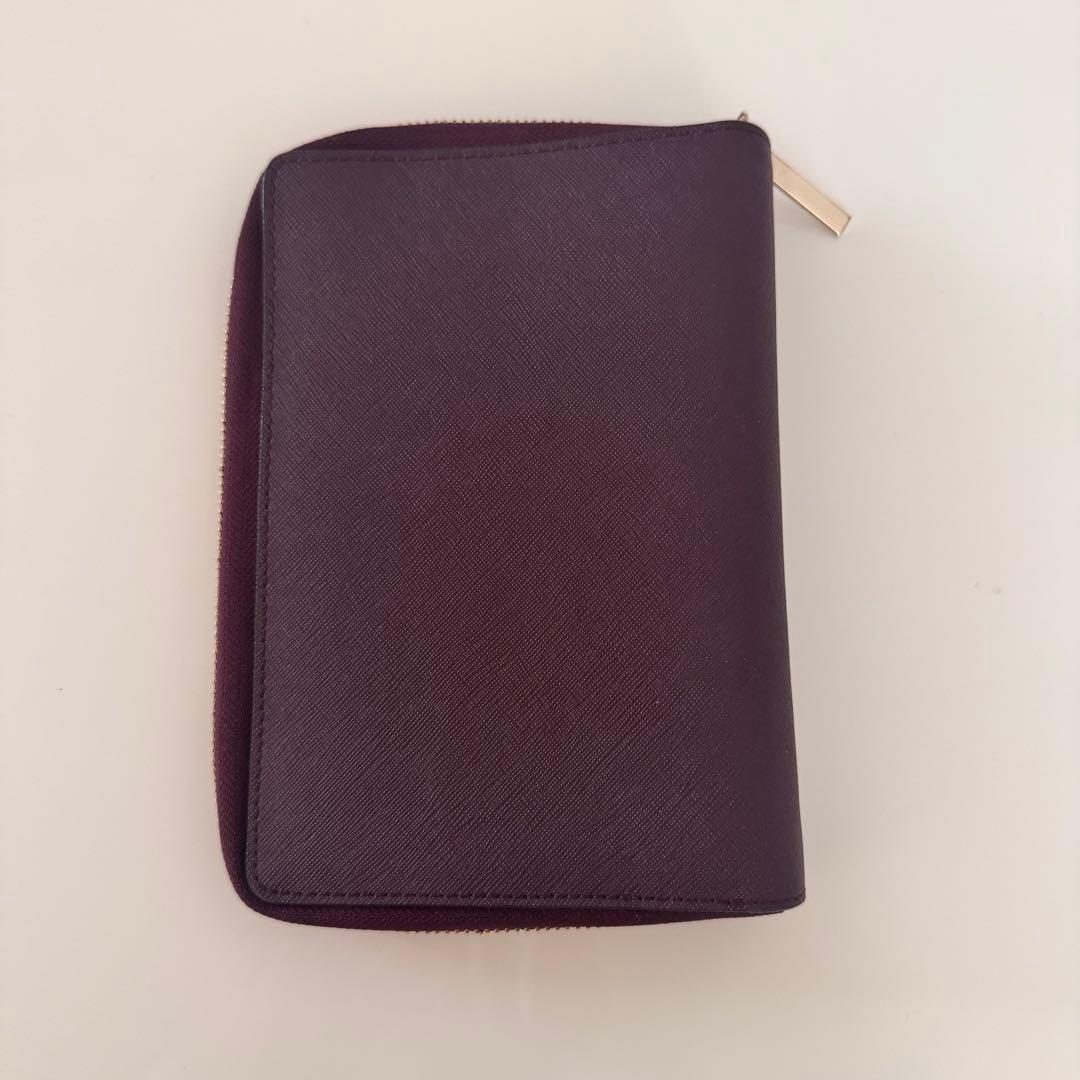 ケイトスペード 手帳カバー バーガンディ