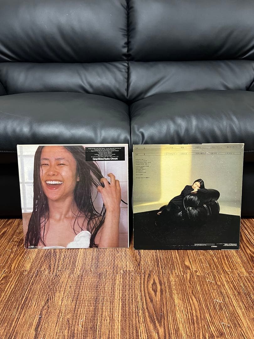 大貫妙子 LP 「Grey Skies 」「 Mignonne 」 ミニヨン