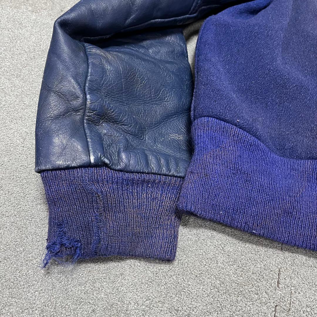 276 Rawlings Dレタード/USA製 レザー切替 36表記 フェード