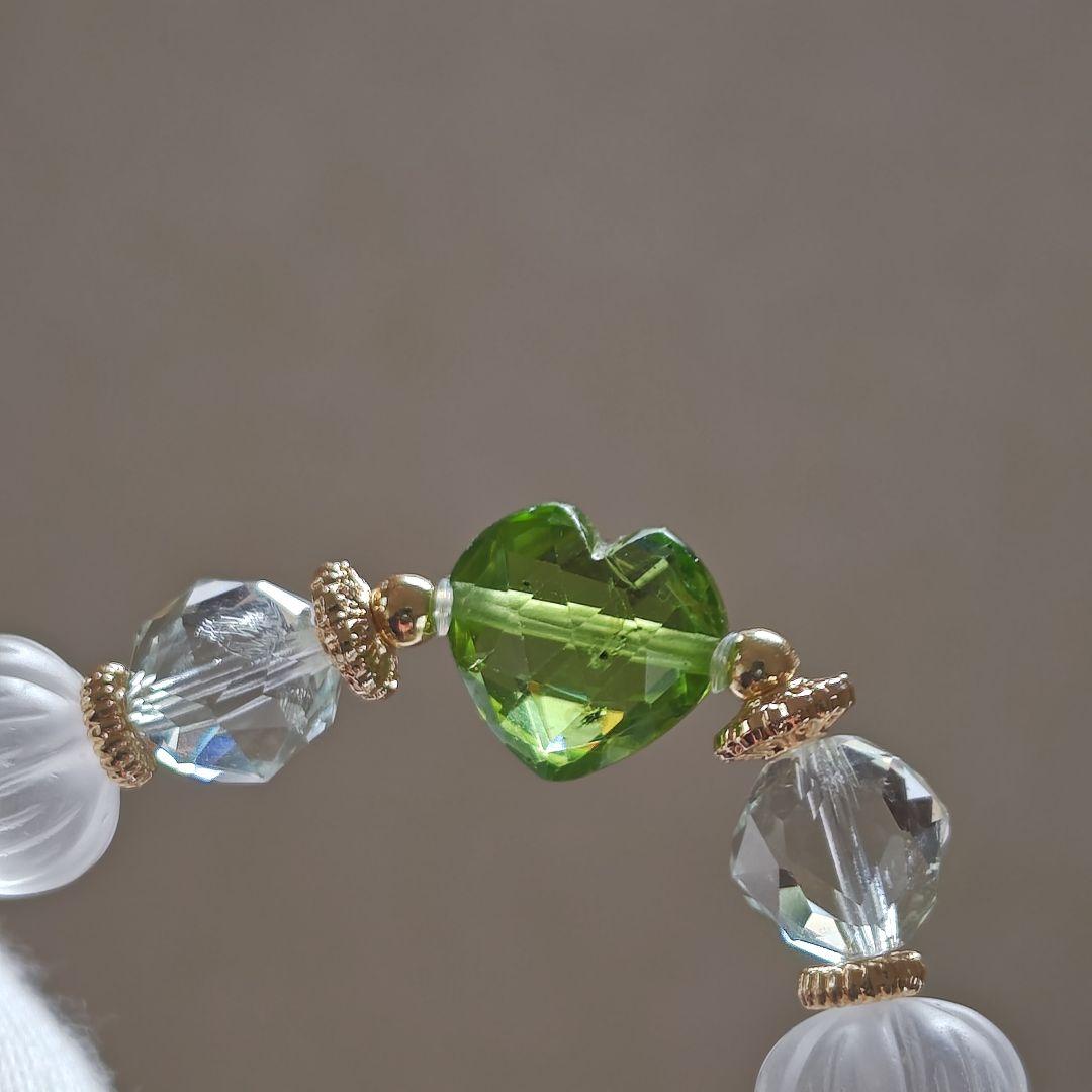 専用です♡新作♡極♡宝石質ペリドット♡ 水ブレス