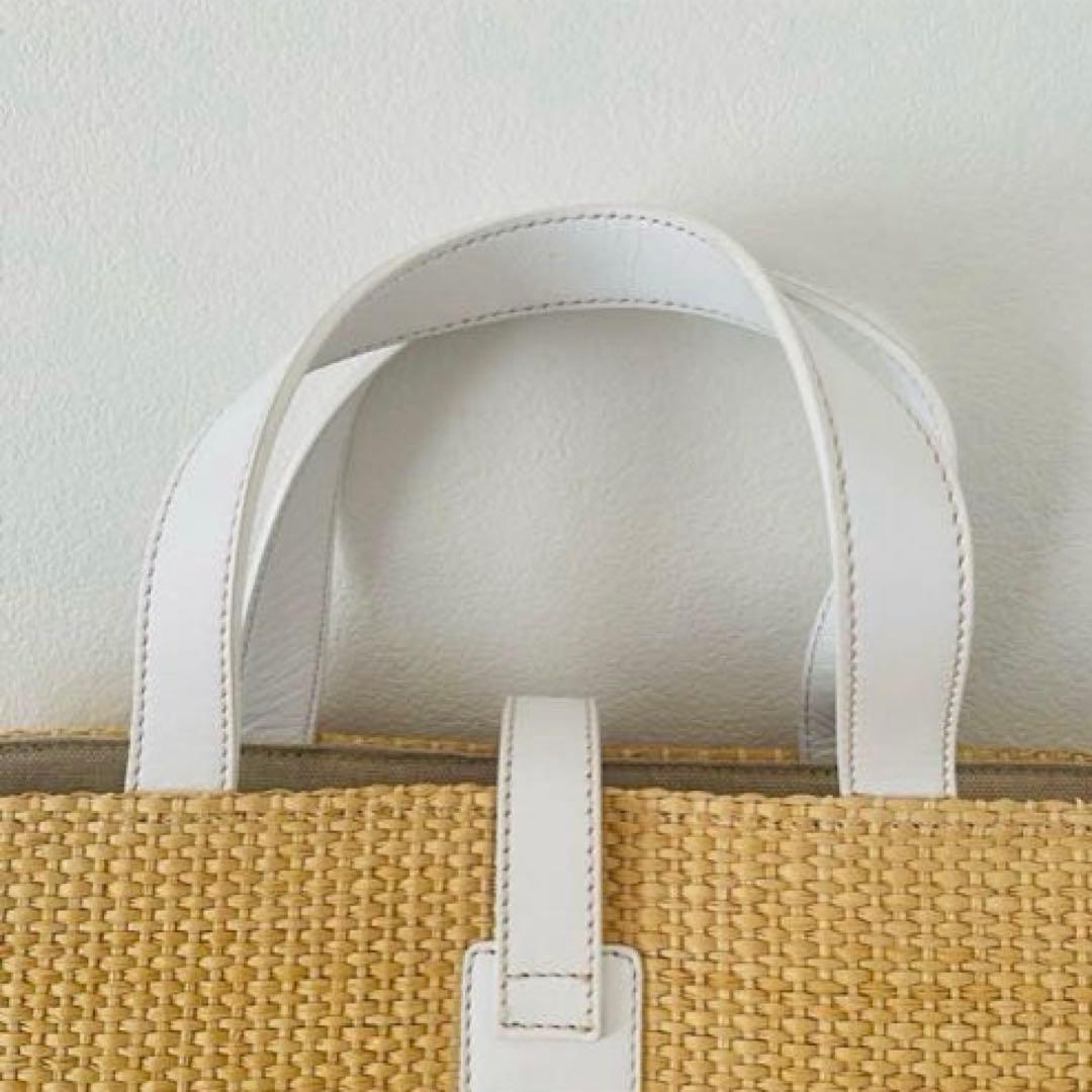 美品　CAPAF カパフ　カゴバッグ　イタリア　鞄　カバン