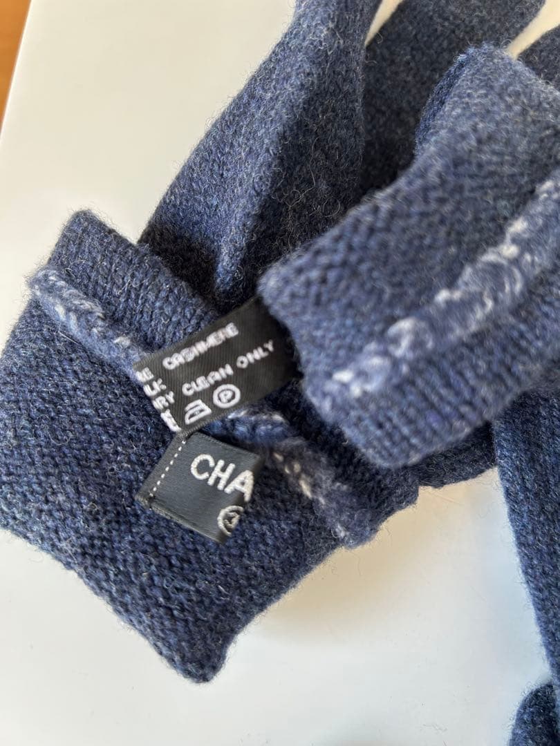 シャネル・カバー付手袋グローブ2WAYタイプ・美品