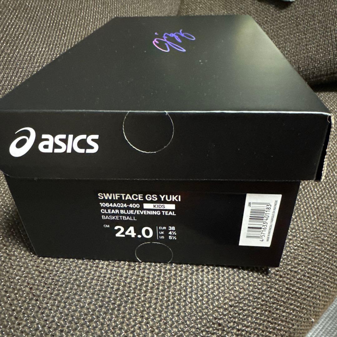 k*6様 ASICS SWIFTACE GS YUKI 24.0 バッシュ河村勇