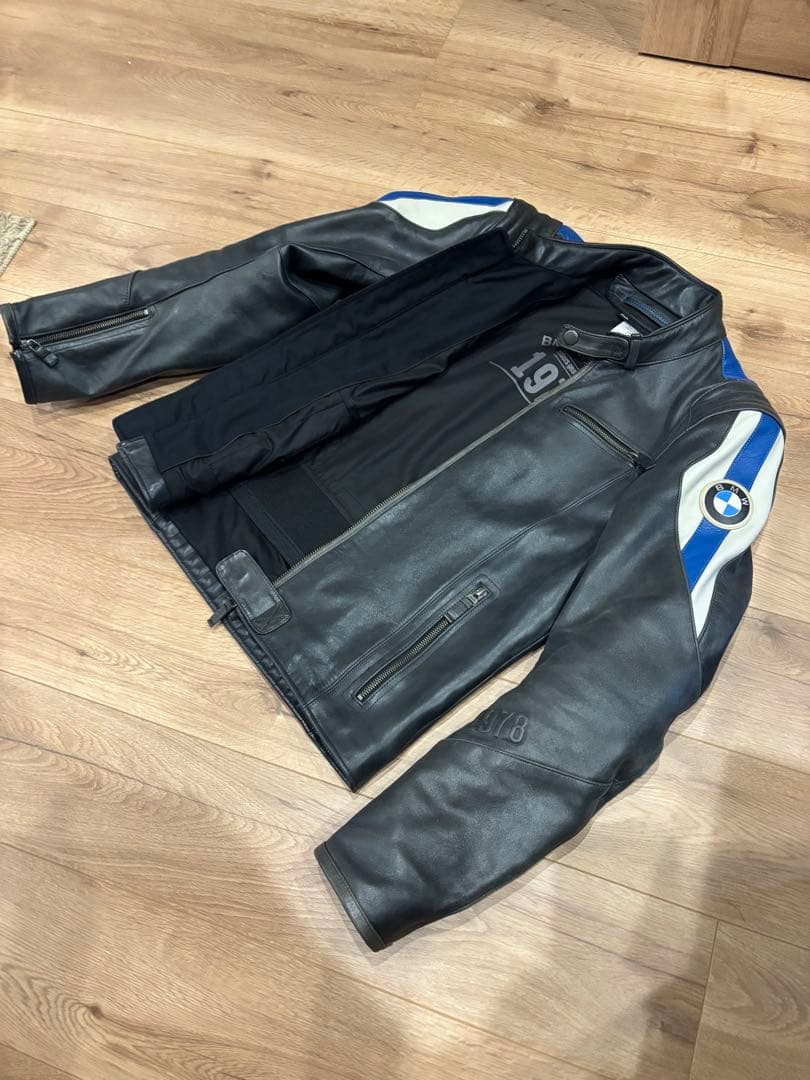 BMW クラブ ライダース レザー ジャケット