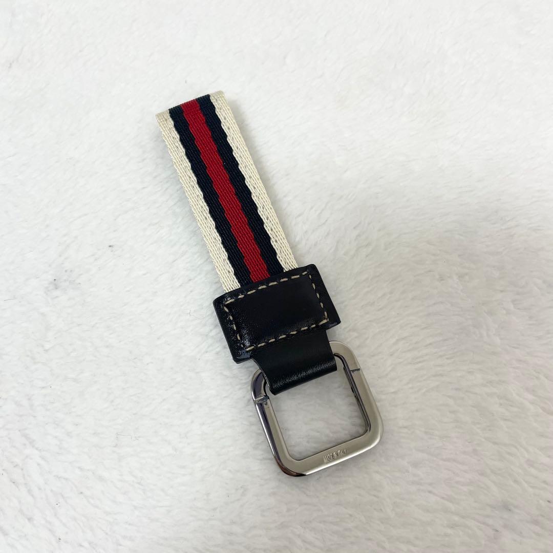 GUCCI グッチ　キーホルダー　キーリング　シェリーライン　キャンバス　本革