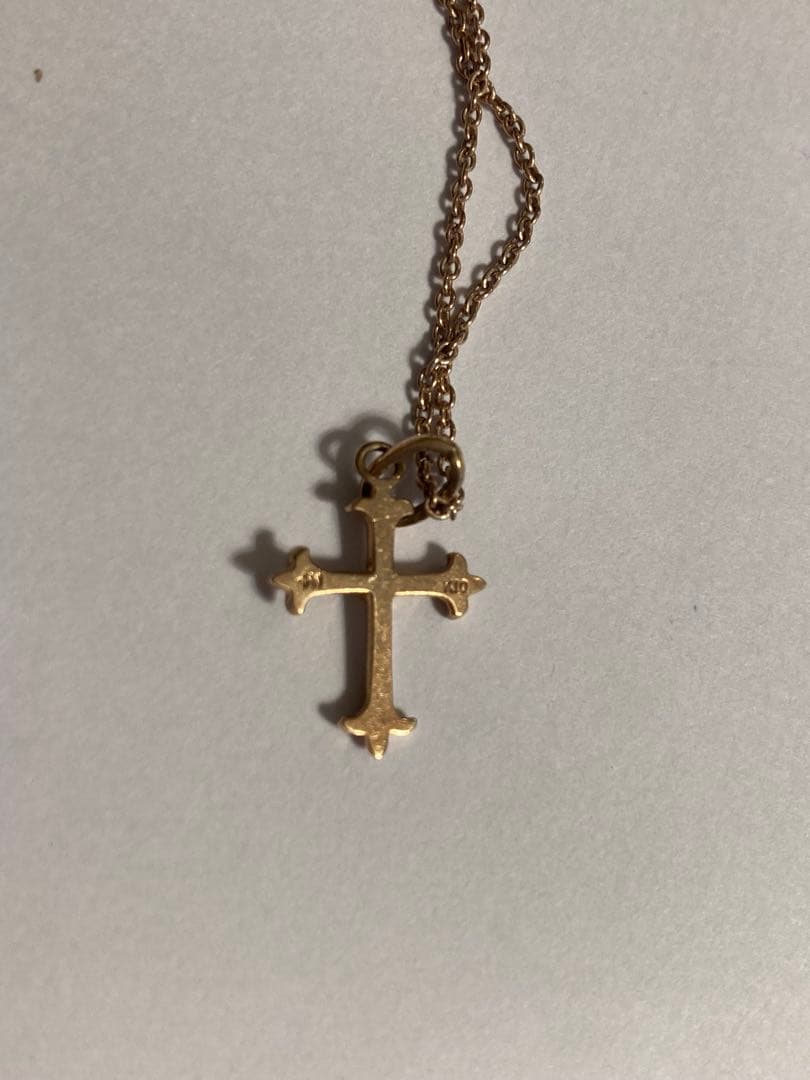 ノジェス　王冠、十字架のチャームセット(チェーン付) ＋リング