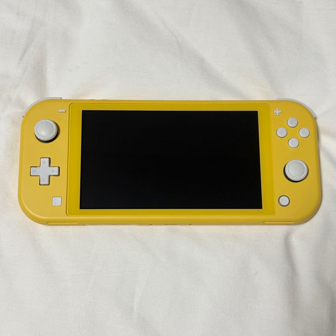 【任天堂】Nintendo Switch Lite 本体 イエロー ケース付き