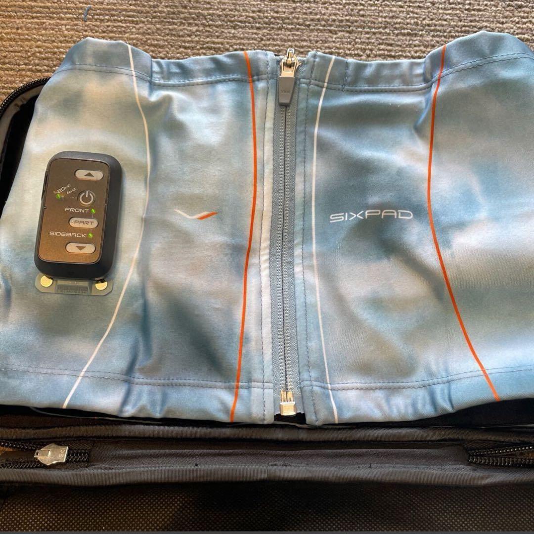 【美品】シックスパッド パワースーツ コアベルト専用コントローラーセットMサイズ