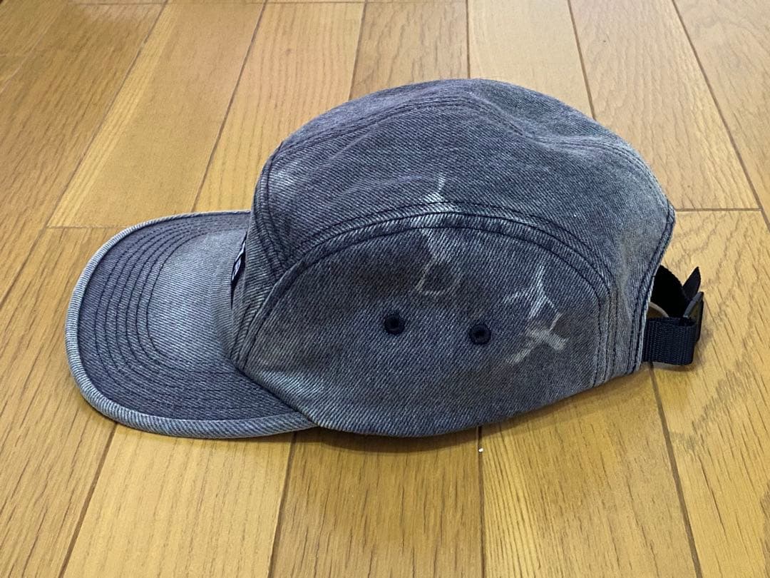 プ*モ様 supreme denim camp Cap washed black