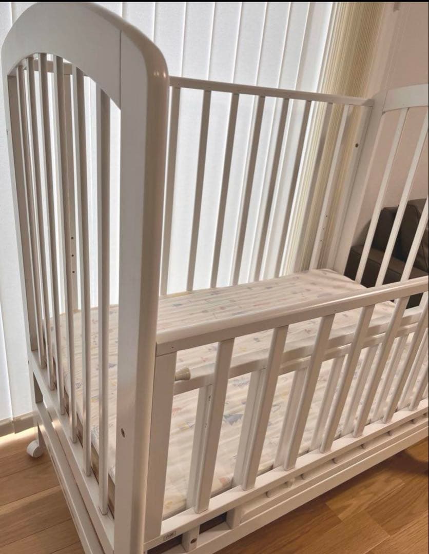 カトージ/ベビーベッド/ハイポジション/福岡直接引き渡し限定(福岡市内)配送可能