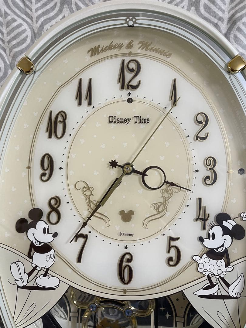 Disney ディズニー　壁掛け時計　セイコークロック　電波時計　メロディ付き