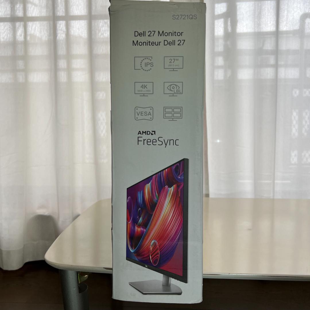【※ほぼ未使用品】DELL S2721QS 4K UHD 27インチ 付属品完備