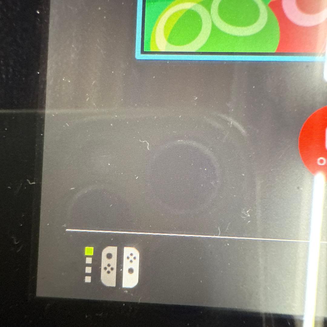 付属品なしNintendo Switch グレー 本体左なし