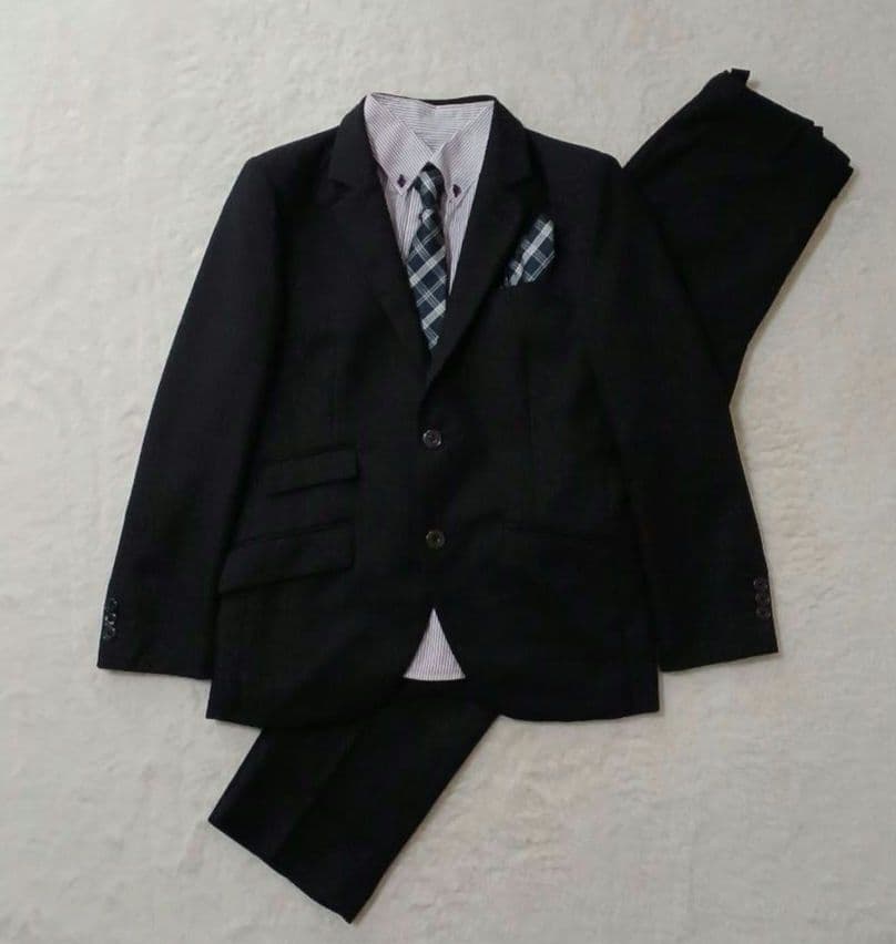 ヒロミチナカノ 男の子スーツ160cm 卒業式 入学式 セットアップ 5点セット