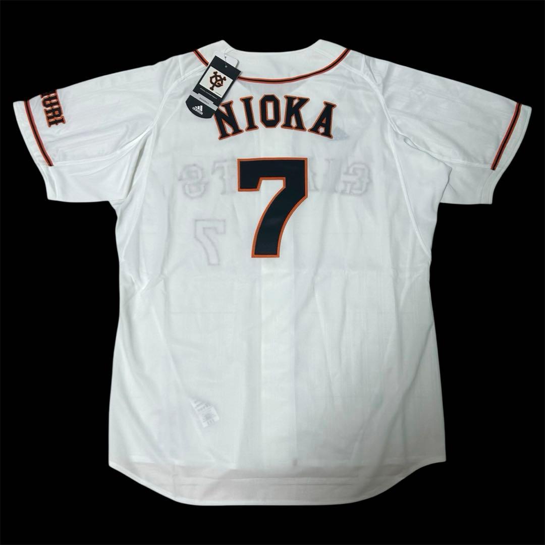 【最終値下げ価格】　タグ付き　二岡智宏　レプリカユニフォーム　サイズ2XO