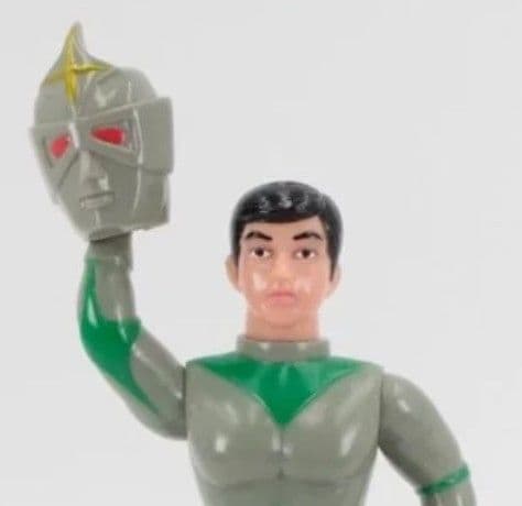 ブルマァク ソフビ マスク取れミラーマン　新品未開封品