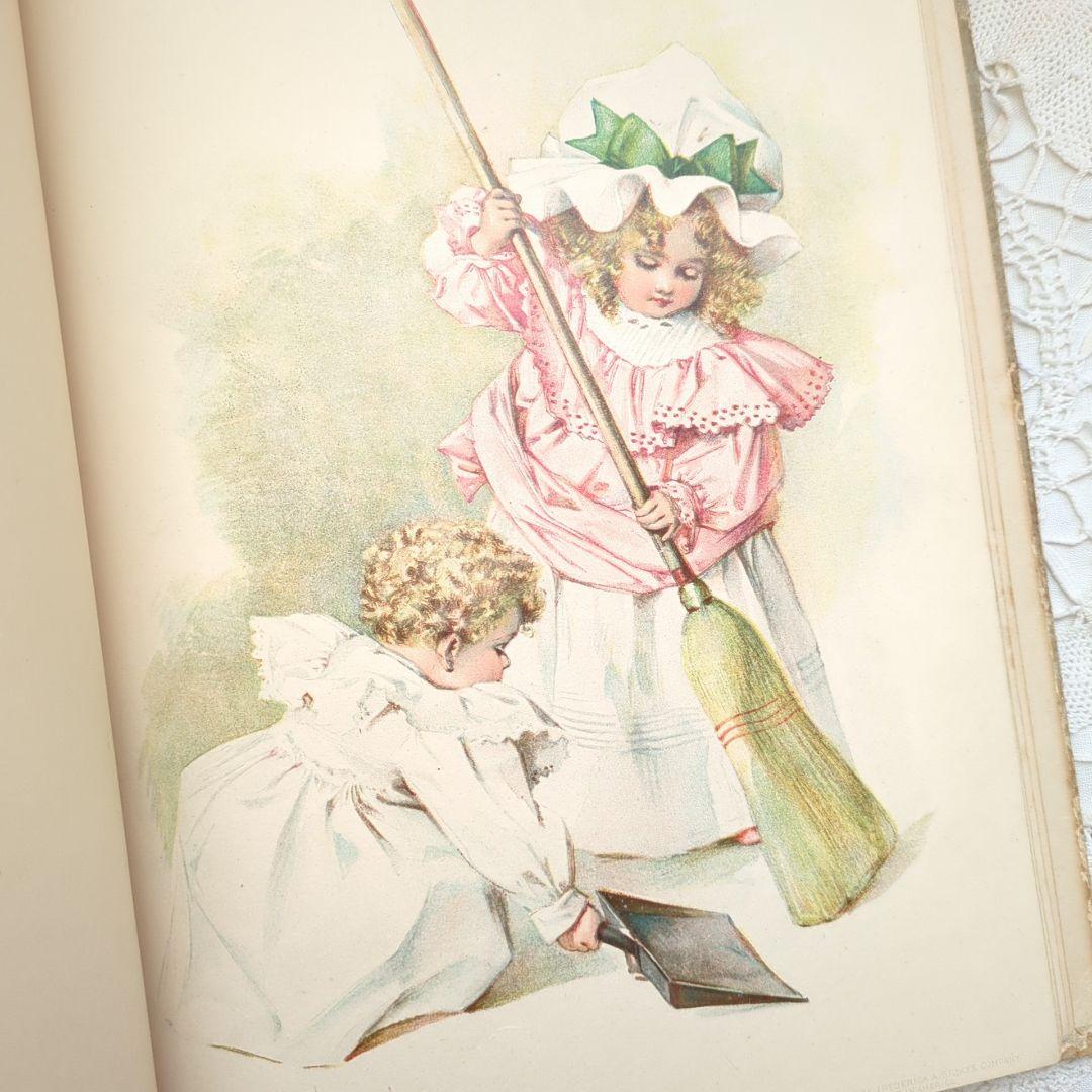 超稀少1897モードハンフリー絵本 初版本 洋書 アンティーク ヴィクトリアン