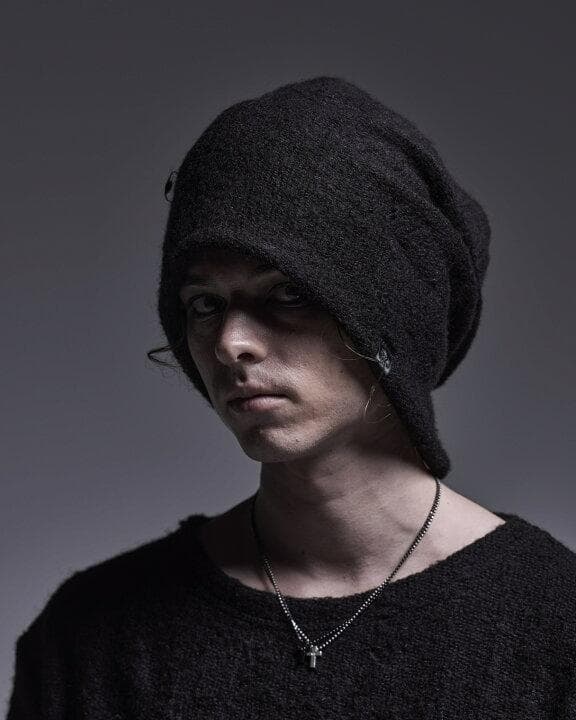 ★新品•完売★ キリュウキリュウ ボーダー ニット キャップ ブラック イチロー